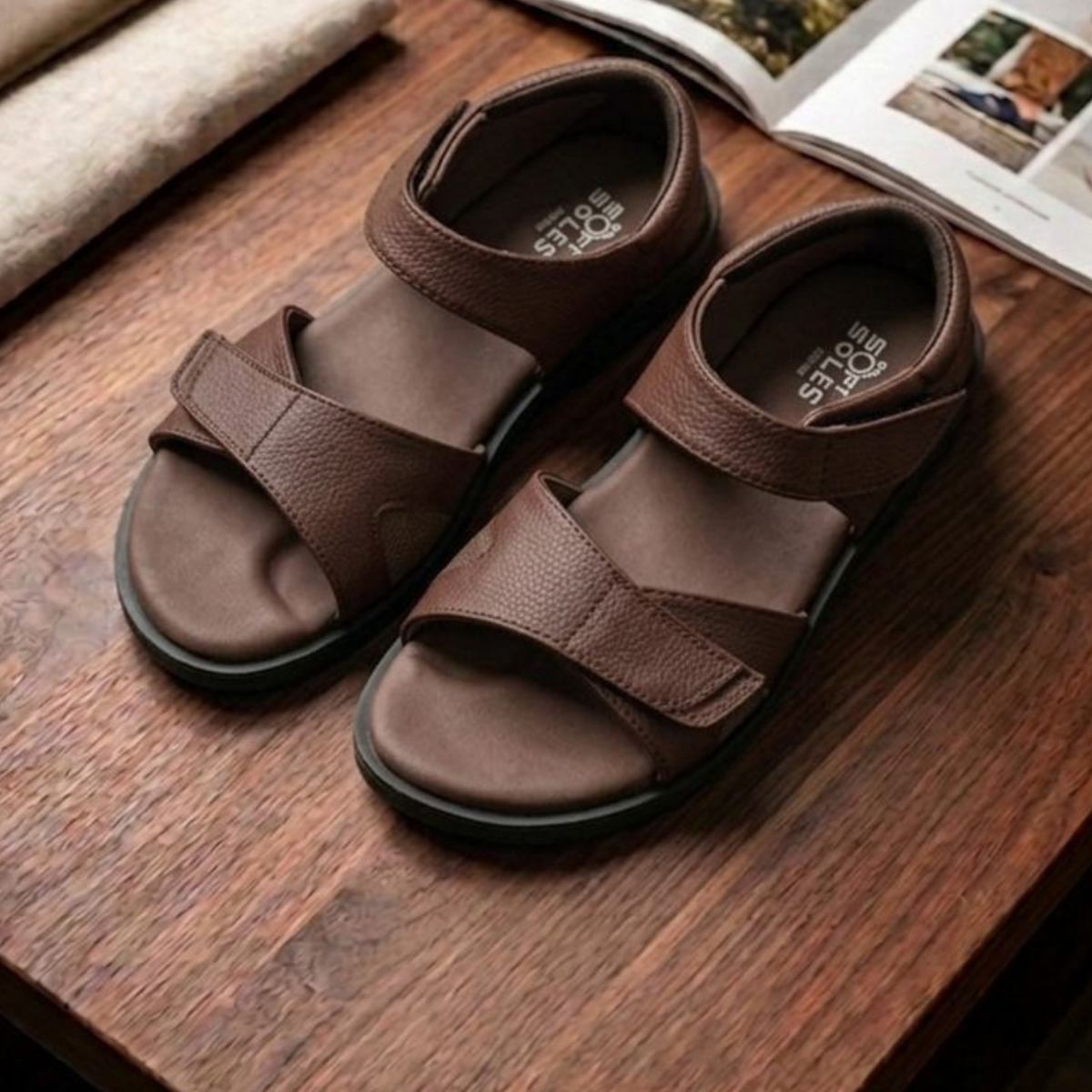 Orthopedic Dual-Strap Backstrap Sandal