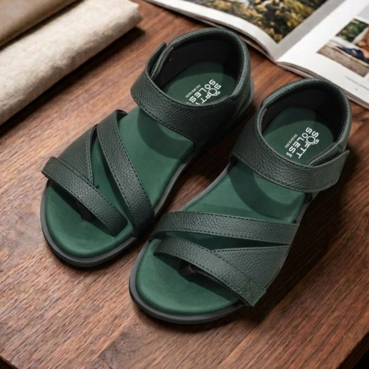 Orthopedic Toe-Loop Backstrap Sandal