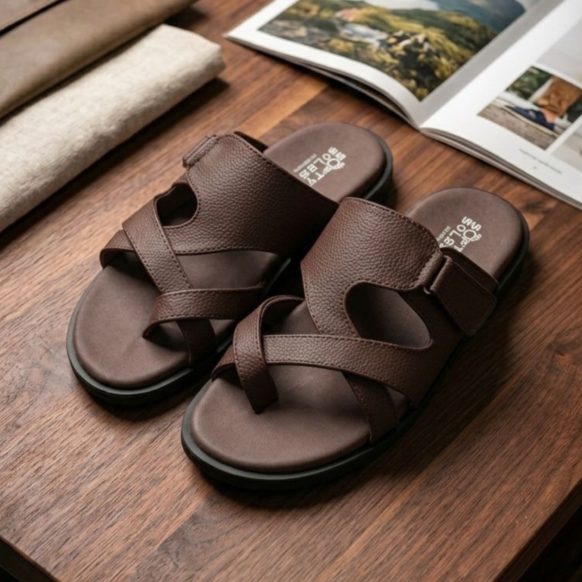 orthopedic slide sandals