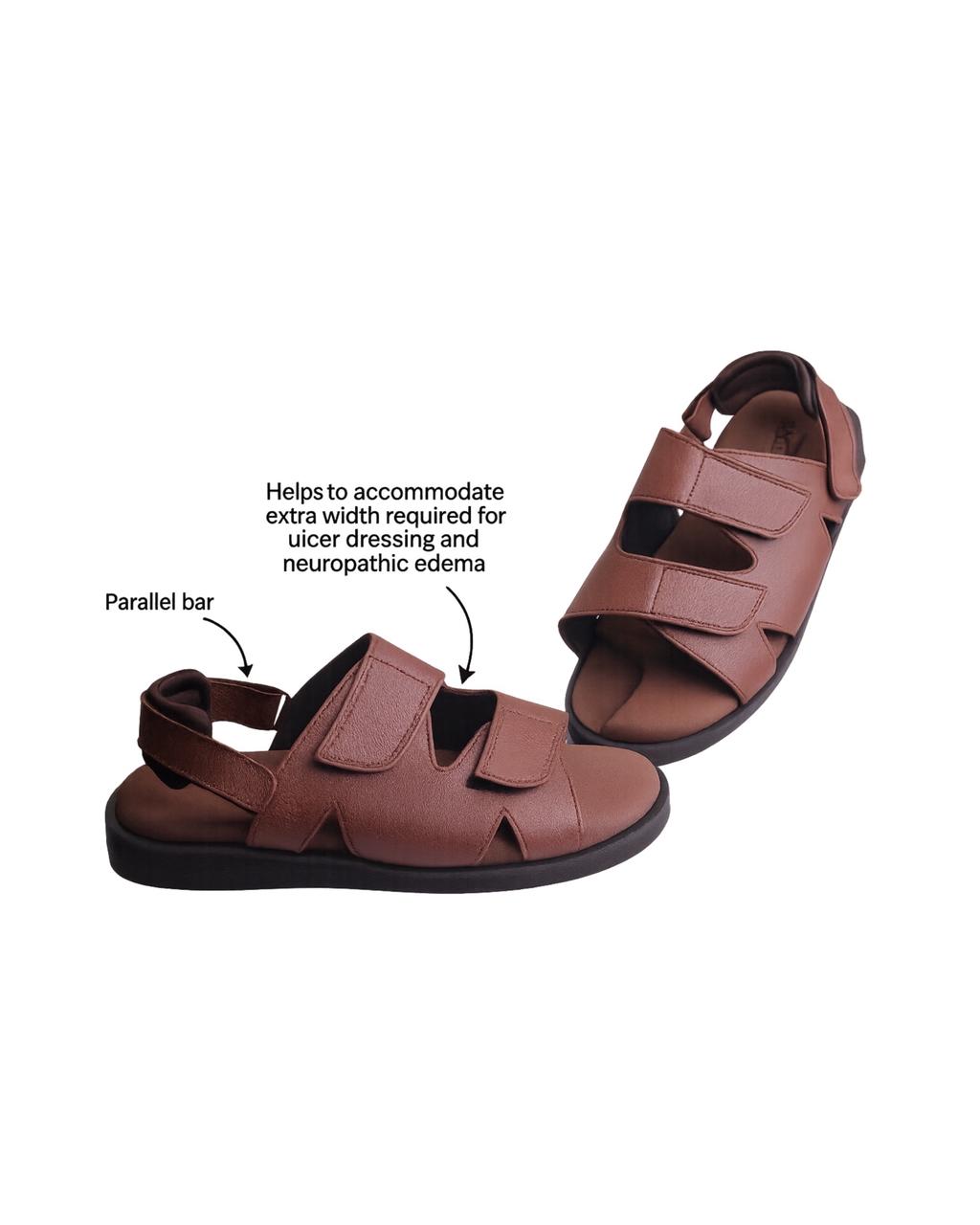 Orthopedic Dual-Strap Backstrap Sandal